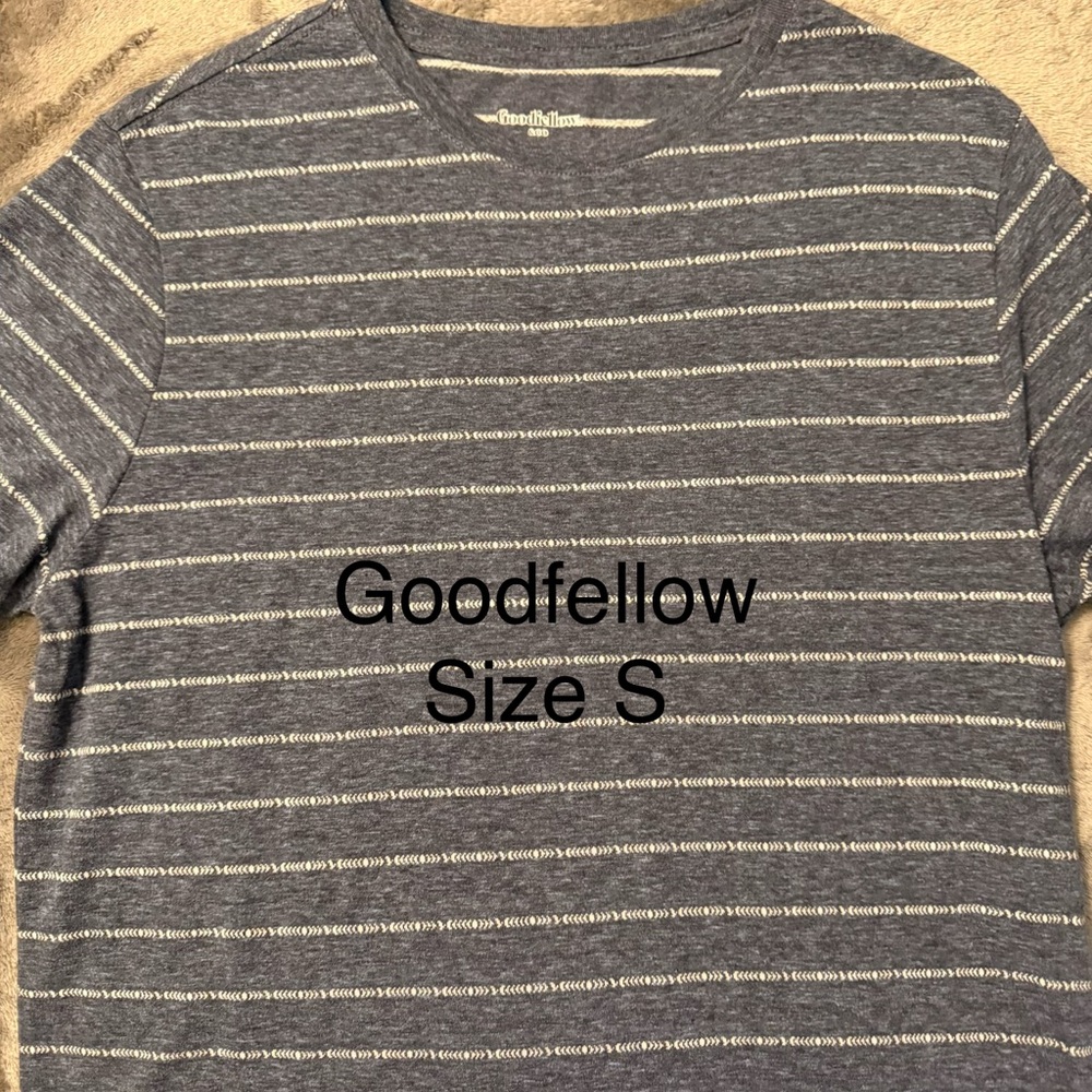 Goodfellow & Co Men’s Striped Gray Shirt
